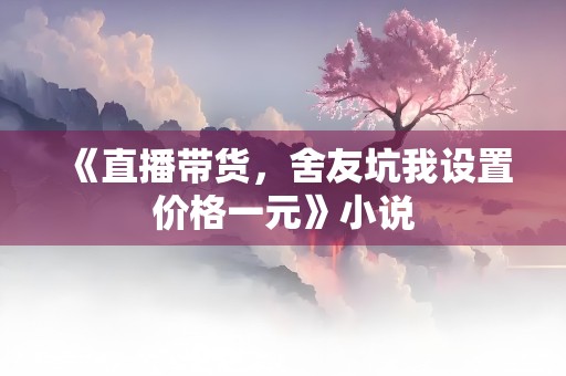 《直播带货，舍友坑我设置价格一元》小说