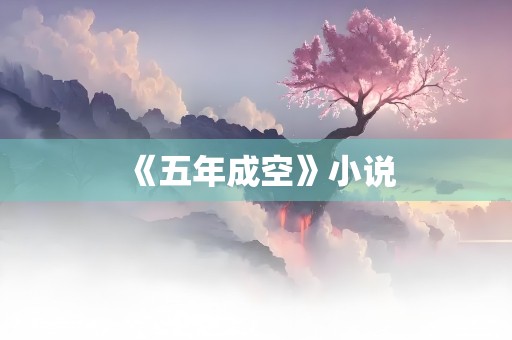 《五年成空》小说