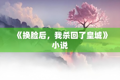 《换脸后，我杀回了皇城》小说