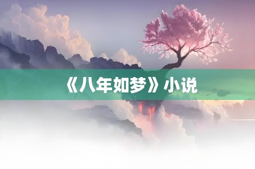 《八年如梦》小说