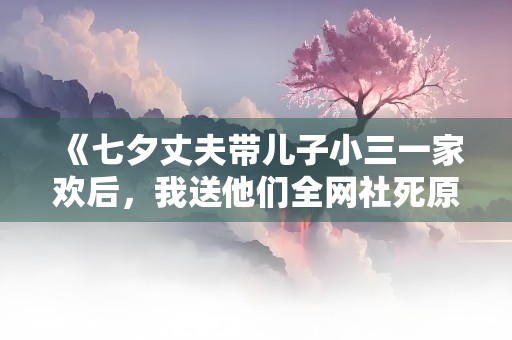 《七夕丈夫带儿子小三一家欢后，我送他们全网社死原地爆炸》小说