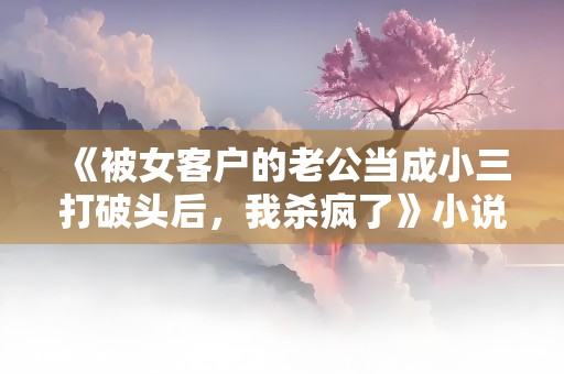 《被女客户的老公当成小三打破头后，我杀疯了》小说