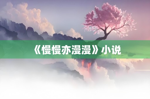 《慢慢亦漫漫》小说