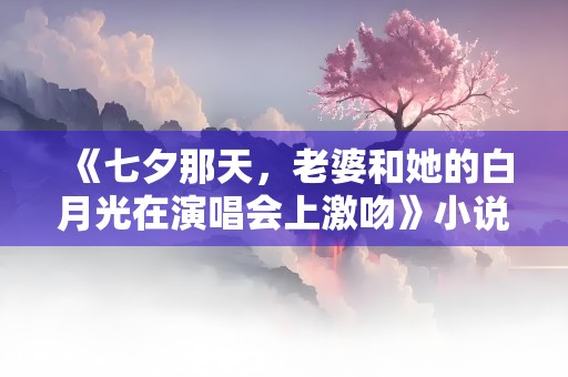 《七夕那天，老婆和她的白月光在演唱会上激吻》小说