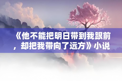 《他不能把明日带到我跟前，却把我带向了远方》小说