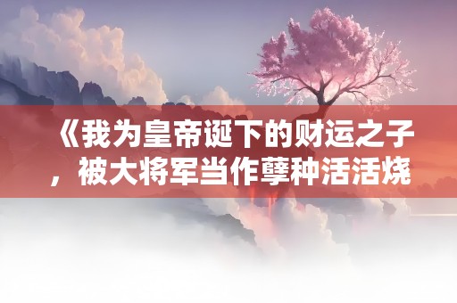 《我为皇帝诞下的财运之子，被大将军当作孽种活活烧死》小说