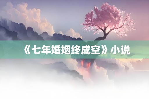 《七年婚姻终成空》小说