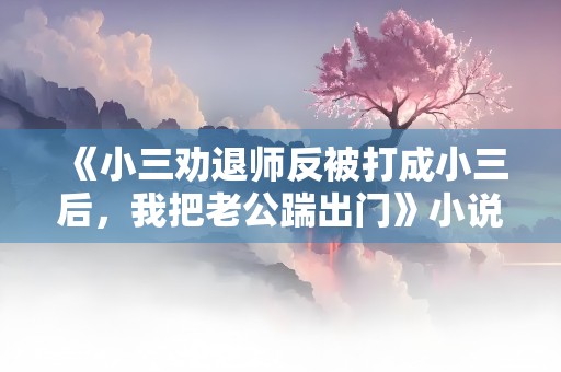 《小三劝退师反被打成小三后，我把老公踹出门》小说