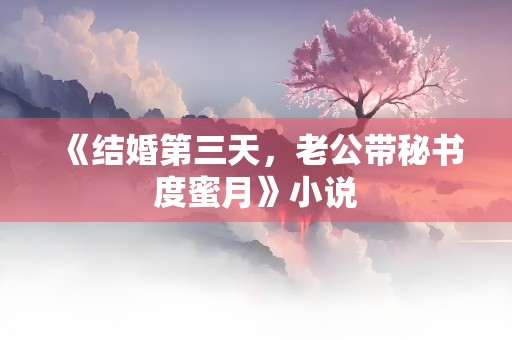 《结婚第三天，老公带秘书度蜜月》小说