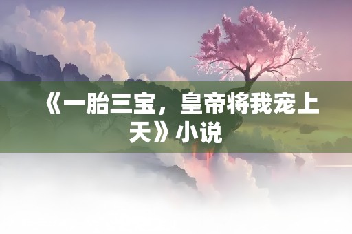 《一胎三宝，皇帝将我宠上天》小说