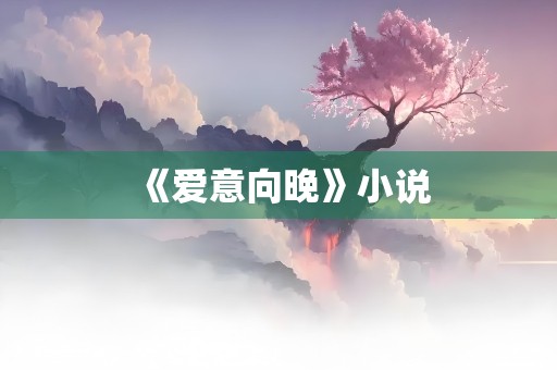 《爱意向晚》小说