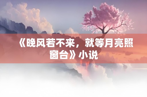 《晚风若不来，就等月亮照窗台》小说