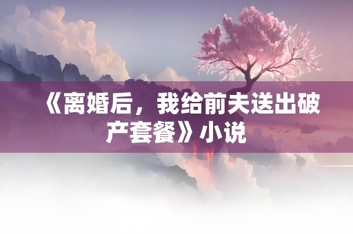 《离婚后，我给前夫送出破产套餐》小说