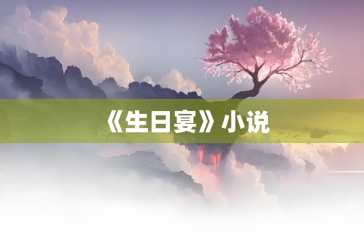 《生日宴》小说