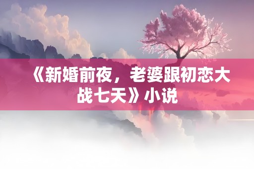 《新婚前夜，老婆跟初恋大战七天》小说