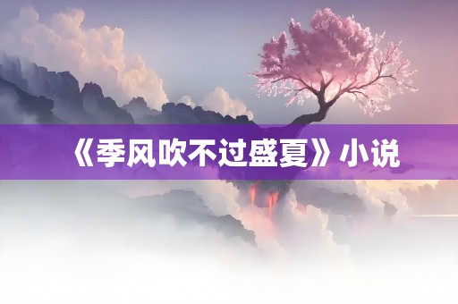 《季风吹不过盛夏》小说