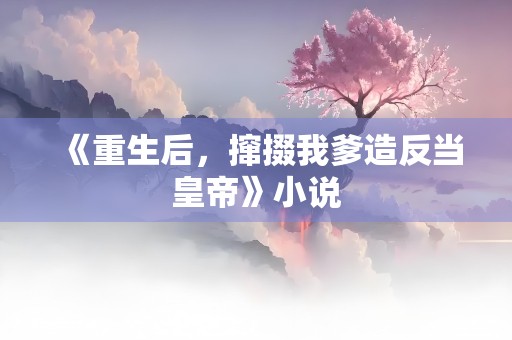 《重生后，撺掇我爹造反当皇帝》小说