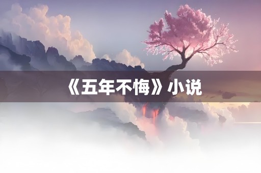 《五年不悔》小说