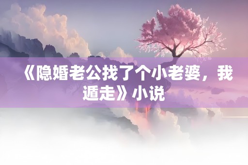 《隐婚老公找了个小老婆，我遁走》小说