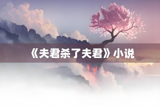 《夫君杀了夫君》小说