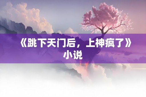 《跳下天门后，上神疯了》小说