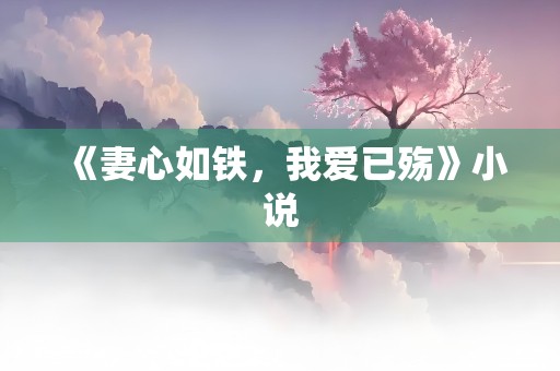 《妻心如铁，我爱已殇》小说