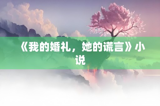 《我的婚礼，她的谎言》小说