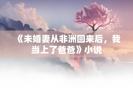 《未婚妻从非洲回来后，我当上了爸爸》小说