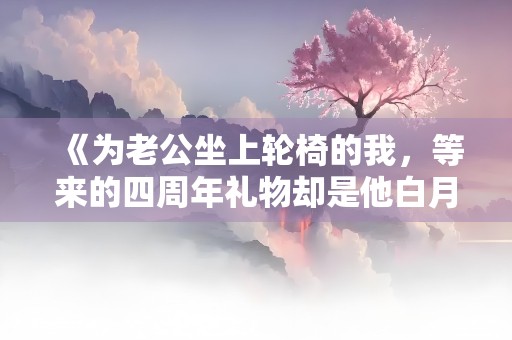 《为老公坐上轮椅的我，等来的四周年礼物却是他白月光设计的高跟鞋》小说