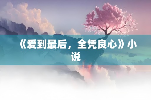 《爱到最后，全凭良心》小说