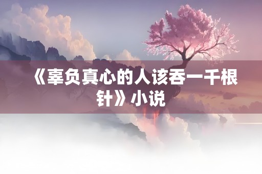 《辜负真心的人该吞一千根针》小说