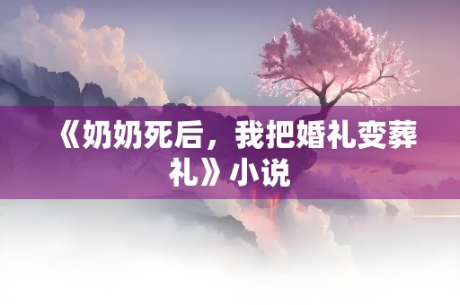 《奶奶死后，我把婚礼变葬礼》小说