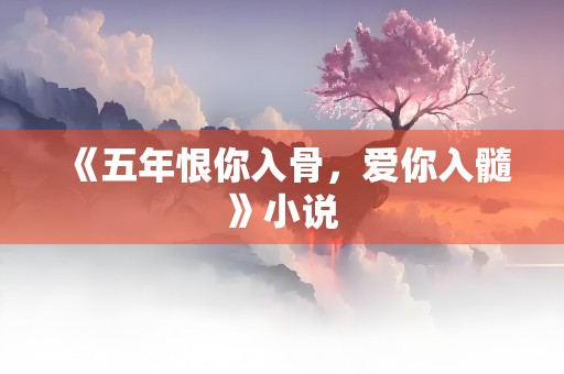 《五年恨你入骨，爱你入髓》小说