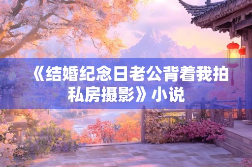 《结婚纪念日老公背着我拍私房摄影》小说