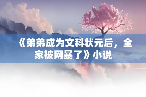 《弟弟成为文科状元后，全家被网暴了》小说