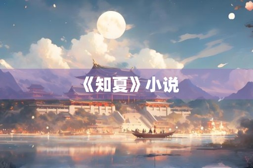 《知夏》小说