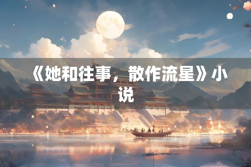 《她和往事，散作流星》小说