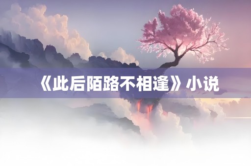 《此后陌路不相逢》小说