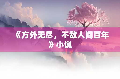 《方外无尽，不敌人间百年》小说