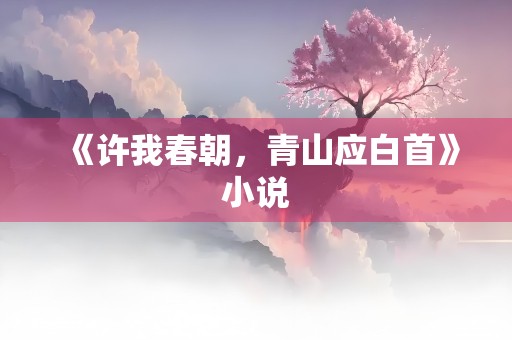 《许我春朝，青山应白首》小说