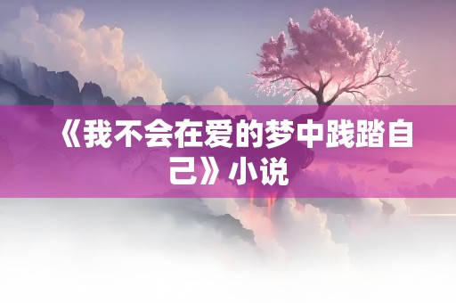 《我不会在爱的梦中践踏自己》小说