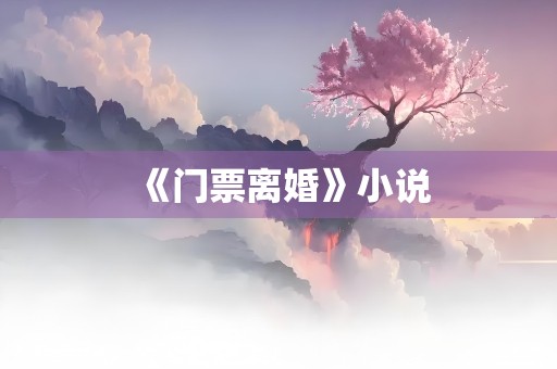 《门票离婚》小说