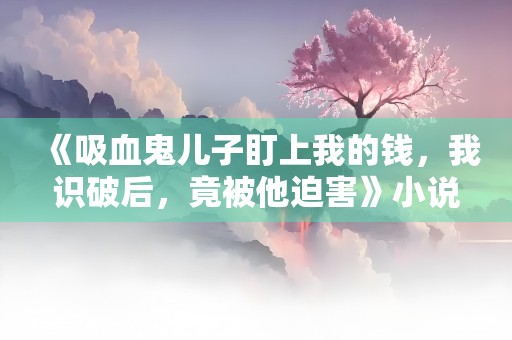 《吸血鬼儿子盯上我的钱，我识破后，竟被他迫害》小说