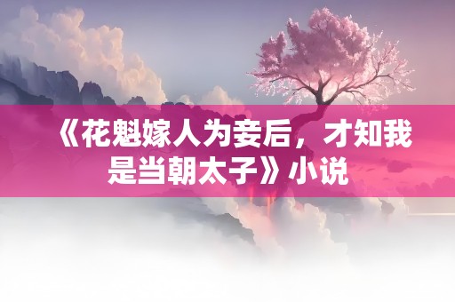 《花魁嫁人为妾后，才知我是当朝太子》小说