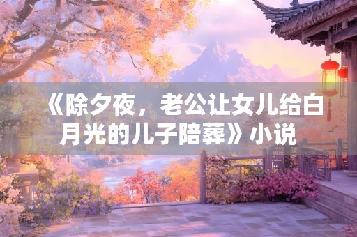 《除夕夜，老公让女儿给白月光的儿子陪葬》小说