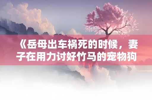 《岳母出车祸死的时候，妻子在用力讨好竹马的宠物狗》小说