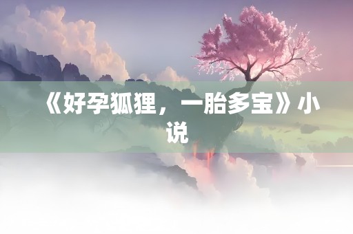 《好孕狐狸，一胎多宝》小说